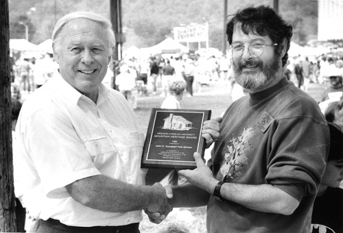 Recipient of the John C. Campbell Folk School for the Mountain Heritage Award, 1993.