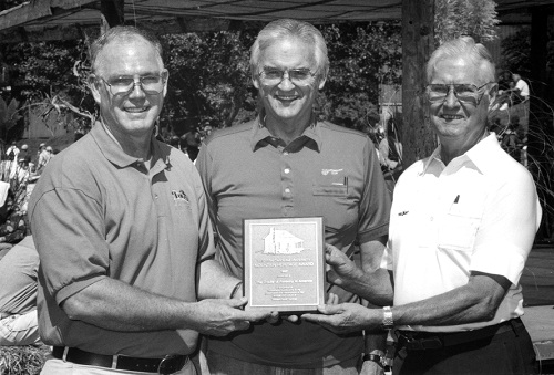 Recipient of the Jackson County Historical Association receiving the Mountain Heritage award, 1997.